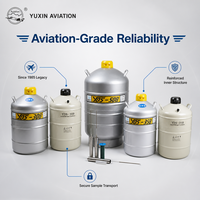 Expertise de 40 ans, YDS-20, directement de l'usine, réservoir LN2 de 20 L, en alliage d'aluminium aéronautique, Dewar pour azote liquide avec cartouches