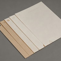 Feuilles/Rouleaux de Papier en Fibre de Lin et Pâte de Bois Recyclable Écologique Personnalisable 120gsm/216gsm, Trois Couleurs, pour Papeterie et Artisanat Cadeau