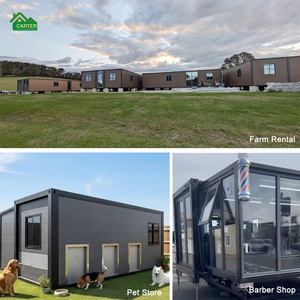 Maison conteneur préfabriquée détachable de 20 pieds en panneaux sandwich respirants, prête à l'emploi, <span class=keywords><strong>pour</strong></span> maison mobile, garage, bureau, bâtiment scolaire - Product Image 5