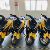 Moto électrique haute vitesse 3000W pour adultes, longue portée 100km, homologuée EEC COC, scooter Citycoco, frein à disque double, vélo électrique tout-terrain
