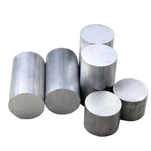 200mm 300mm 400mm Aluminum Rod/Round Bar 1060 1100 3003 5052 5083 6063 7075 T6 Billet Bright Aluminum Round Bar