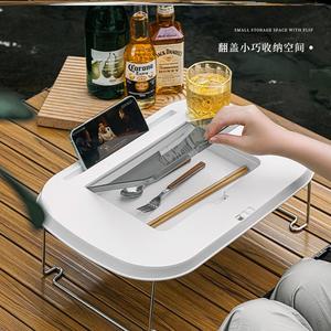 ตะกร้าปิกนิกกลางแจ้งที่กําหนดเอง OEM ODM Ins แบบพกพาตั้งแคมป์ฤดูใบไม้ผลิปิคนิค <span class=keywords><strong>Netflix</strong></span> ตะกร้าเก็บของจําเป็น - Product Image 5