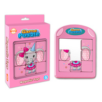 Puzzle magnétique en plastique miniature en gros, puzzle magnétique coulissant éducatif pour enfants, dessin animé éléphant