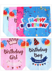 Nouveau foulard triangulaire en coton pour animaux de compagnie, accessoire d'été pour chiens et chats, serviette anti-bave avec cache-cou pour anniversaire - Product Image 3