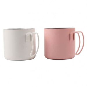 แก้วน้ำสแตนเลสแบบมีหูจับสำหรับเดินทาง ขายส่งจากโรงงาน - Product Image 3