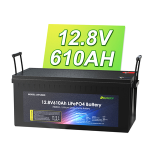 Batterie au lithium-fer à décharge profonde pour stockage d'énergie solaire domestique 12V 200Ah 300Ah 400Ah 460Ah 600Ah – Entrepôt UE - Product Image 1