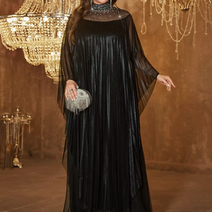 Black Flowy Dress Plus Size - Sexy New Design 2025