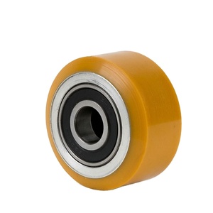 Good Bonding Low Traction Flat <strong>Free</strong> Iron Polyurethane Nylon <strong>Caster</strong> <strong>Wheel</strong> 8 Inch Industrial Household 60-120kg Load Capacity - Product Image 6