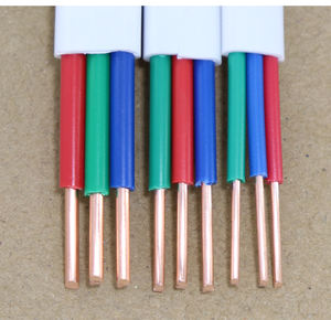 Câbles électriques plats flexibles à âme en cuivre massif 2C*2,5 mm, isolation PVC, pour applications industrielles, appareils électroménagers basse tension, durée <span class=keywords><strong>de</strong></span> vie 30 ans - Product Image 6