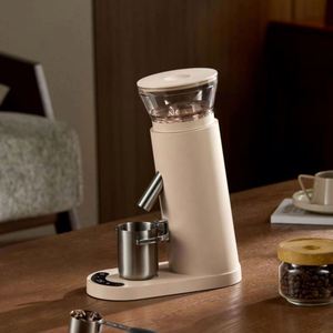 เครื่องบดกาแฟ, เครื่องบดเมล็ดกาแฟไร้สายพร้อมการตั้งค่าการบด 60 ระดับ, เหมาะสำหรับใช้ในบ้าน, สำนักงาน, ป้องกันไฟฟ้าสถิตย์, ตัวตั้งเวลา 5-98 วินาที - Product Image 1