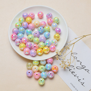 Cuentas Sueltas de Acrílico Lucite de 16mm, Redondas, Resistentes a los Rayos UV, para Fabricación de Joyería al por Mayor - Product Image 1