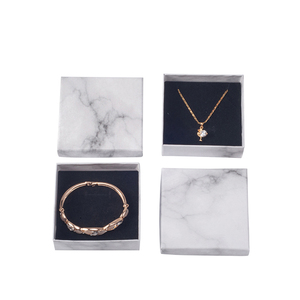 Offre Spéciale pas cher cadeau boîtes en carton couleur de marbre fait main montre emballage - Product Image 5