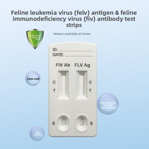 Kit de Prueba de Leucemia y <span class=keywords><strong>VIH</strong></span> para Gatos, Detección de Enfermedades, Autoprueba Casera para Mascotas - Product Image 5