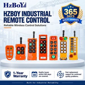 F24-12D Industrial Wireless Remote <strong>Controller</strong> Double Speed Waterproof Hoist Crane 100-300m Range - Product Image 3