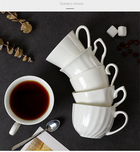 Ensemble <span class=keywords><strong>de</strong></span> tasses à café et à thé en céramique blanche personnalisées <span class=keywords><strong>de</strong></span> haute qualité Nouveau design <span class=keywords><strong>de</strong></span> Noël Meilleure vente <span class=keywords><strong>de</strong></span> thé <span class=keywords><strong>de</strong></span> l'après-midi <span class=keywords><strong>de</strong></span> bonne qualité - Product Image 4