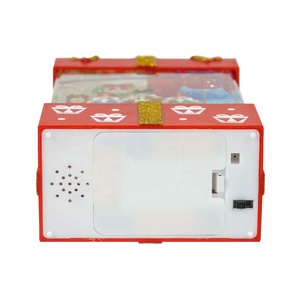 Xmas Noel Nutcracker Water Glitter <strong>Spinning</strong> Gift Box Led Water Lamp Christmas Snow <strong>Globe</strong> - Product Image 6