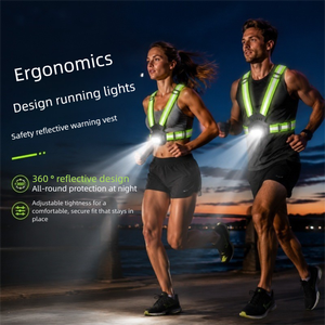 <span class=keywords><strong>Lampe</strong></span> de poitrine rechargeable pour les coureurs nocturnes, les randonneurs, les promeneurs avec leur chien, résistante à l'eau, <span class=keywords><strong>lampe</strong></span> de <span class=keywords><strong>sport</strong></span> pour la course sur sentier, le camping - Product Image 6