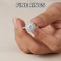 Bague de mariage en argent sterling 925 avec moissanite VVS1, bague de fiançailles en moissanite fine pour femme, bijoux d'anniversaire