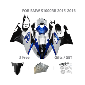 Kit de carénage de moto pour BMW S1000RR HP4 2015-2016 S1000 RR B1015-103a, accessoires complets en plastique ABS injecté RZMT - Product Image 1