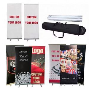 Banner Enrollable Portátil y Conveniente con Impresión Personalizada, Base Grande - Product Image 1