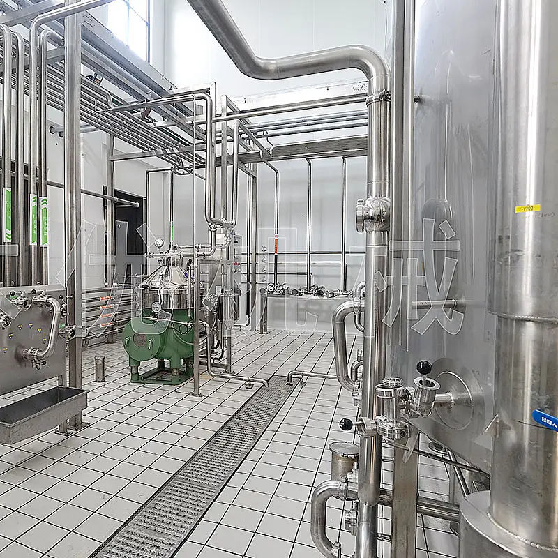 Complete full automatic dairy milk yoghurt cheese ice cream butter product processing plant