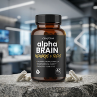 Capsules Alpha GPC 300mg OEM ODM Marque Privée – Soutien Cognitif, Santé Cérébrale & Mémoire Adulte – Supplément Nootropique