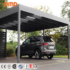 Extérieur Porte Aluminium Auvent Gazebo <span class=keywords><strong>Pergola</strong></span> <span class=keywords><strong>Voiture</strong></span> Parking Hangar Maison Patio Auvent <span class=keywords><strong>Pergola</strong></span> Conception 2 Voitures Garages Auvents Carports - Product Image 2