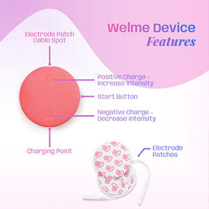 Masajeador Electrónico Portátil Welme con Tecnología TENS, Recargable por USB, Batería Integrada, Modelo WME, Acción Rápida para el Cuerpo Femenino, Disponible en Línea - Product Image 6