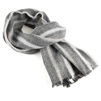 Écharpe Jacquard épaisse pour hommes, en coton uni, tissée, Pashmina, vente en gros,