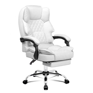 Chaise de bureau pivotante ergonomique de jeu et de direction DDP OEM avec repose-pieds et hauteur réglable, inclinable à 150° - Product Image 6