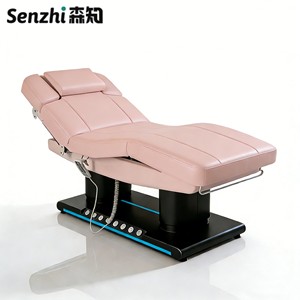 전문가용 전동 4모터 미용 진료 의자 스파 마사지 속눈썹 테이블 미용 페이셜 베드 - Product Image 3