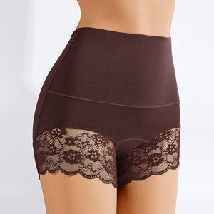 Culottes gainantes taille haute en dentelle, extensibles, <span class=keywords><strong>sexy</strong></span> et confortables pour le yoga et le sport, sous-vêtements féminins, vente chaude, vente en gros transfrontalière - Product Image 6