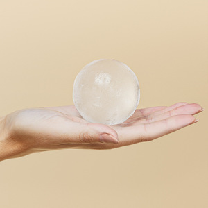Ice Ball Mold Silicone Round Sphere Single Yellow Ball Ice Maker For Home Use - Product Image 2