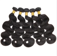 Extensions de cheveux double drawn, mèches de cheveux humains lisses super double drawn, cheveux indiens non traités, cheveux bruts cambodgiens double drawn