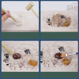 Pierres précieuses éducatives Découvrez des jouets Gem Stone Dig <span class=keywords><strong>Kit</strong></span> STEM Science Excavation Archéologie Gem Creuser Kits pour enfants Collection - Product Image 5