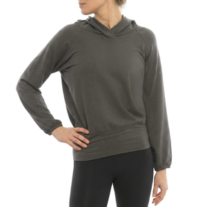 Sudadera Ligera de Yoga para Mujer, Manga Larga, Transpirable, de Secado Rápido, para Entrenamiento, Running, Ejercicio, Ropa Deportiva Informal - Product Image 1