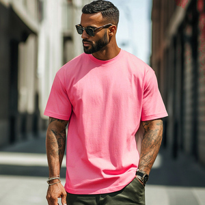T-shirt pour <span class=keywords><strong>homme</strong></span> grande <span class=keywords><strong>taille</strong></span>, coton de haute qualité, surdimensionné, décontracté, manches courtes, <span class=keywords><strong>chemise</strong></span> d'été, personnalisable, vente en gros, coupe ajustée - Product Image 4
