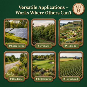 Tagliaerba Telecomandato Cingolato <span class=keywords><strong>Garfield</strong></span> 224CC 60 °   Tagliaerba Industriale RC a Benzina per Pendenze, per Fattorie e Giardini - Product Image 5