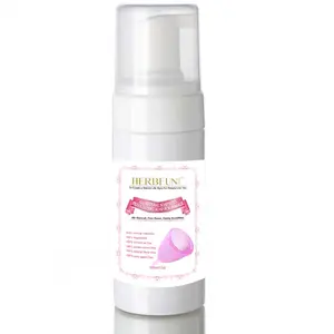 Organic 100mL Yoni Wash Lavado de espuma femenino natural para el cuidado vaginal limpio