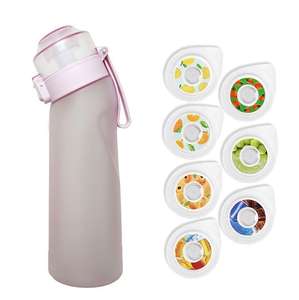 Bouteille d'eau en plastique Tritan sans BPA de qualité alimentaire de 650 ml avec parfum de fruits, arôme de boisson, parfum d'<span class=keywords><strong>air</strong></span>, avec pod de saveur - Product Image 5