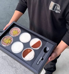 Bán buôn lớn furit Snack mát Hộp Ăn Trưa bãi biển giấy kraft Cắm Trại Dã ngoại hộp với cửa sổ PVC - Product Image 3