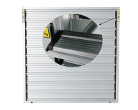Ventilateur de refroidissement d'évacuation pour serre avicole à ventilation industrielle, lame en acier inoxydable, ventilateur axial à courant alternatif