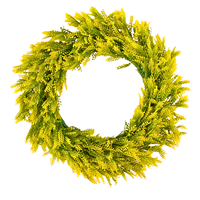 Vente en gros populaire guirlande suspendue de simulation plante artificielle herbe fleur artificielle pour la décoration intérieure et extérieure