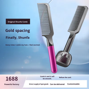 <span class=keywords><strong>Peigne</strong></span> à cheveux ionique électrique de haute qualité, <span class=keywords><strong>anti</strong></span>-<span class=keywords><strong>poux</strong></span>, avec bigoudis, ne abîme pas les cheveux, portable pour usage domestique - Product Image 3