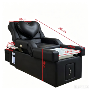 เตียงสระผมปรับระดับได้ด้วยระบบไฟฟ้า รุ่น Customs Orange Salon พร้อมเครื่องสปาหัวแบบญี่ปุ่น สำหรับใช้ในโรงแรม สปาเซ็นเตอร์ และศูนย์สุขภาพ - Product Image 3