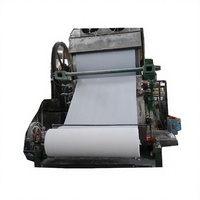 Mini machine à papier toilette PLC Core 787 mm pour ligne de production de papier tissu à petite échelle de 1 à 2 TPD