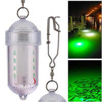 Lampe LED polyvalente TG pour attirer les poissons, lumière de pêche sous-marine étanche, leurre ABS activé par l'eau pour calamar, rivière, ruisseau
