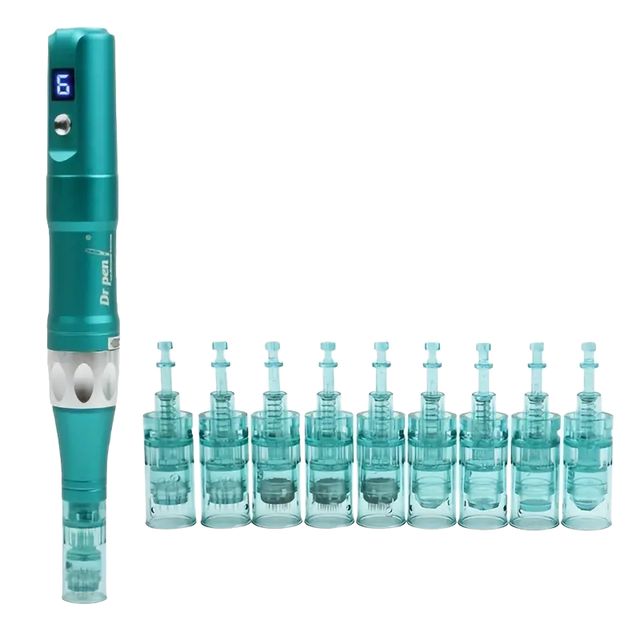 Hot Sale DR Pen Nano A6S Replacement Cartridges MTS Permanent Stainless Steel 0.3mm Taper Micro Needle Lips Tattoo Needles