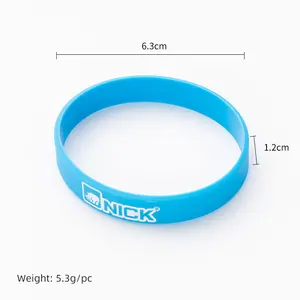 Customized Rubber Silicone Bracelets Elastic Wrist Hand Band Silicone Wristband China Engraved Silicon Bracelet