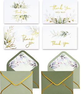 Tarjetas <span class=keywords><strong>de</strong></span> Agradecimiento Personalizadas con Impresión <span class=keywords><strong>de</strong></span> Logotipo, Tarjetas <span class=keywords><strong>de</strong></span> Felicitación y Postales - Product Image 1